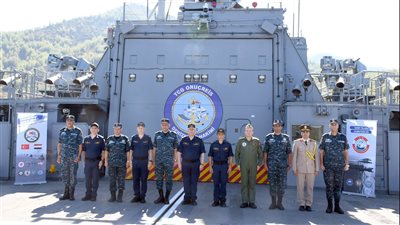 ختام فعاليات التدريب البحرى المشترك المصرى التركى ( بحر الصداقة – 2025)