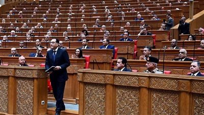 رئيس الوزراء يلقى بيانا حول الإجراءات الجنائية بالجلسة الافتتاحية لمجلس النواب