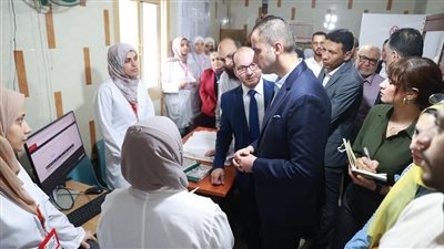 نائب وزير الصحة يتفقد عدداً من المنشآت الطبية بمحافظة الدقهلية
