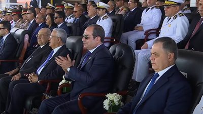 رسائل هامة من الرئيس السيسي خلال احتفالية أكاديمية الشرطة
