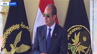 «متقلقوش».. السيسي للمصريين: «مفيش حد يقدر يعمل حاجة مع مصر»