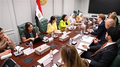 نائبة وزيرة التضامن الاجتماعي تلتقي وزير التنمية الدولية بمملكة النرويج