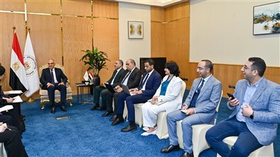 الدكتور سويلم يلتقي نائب وزير الموارد المائية الصينية