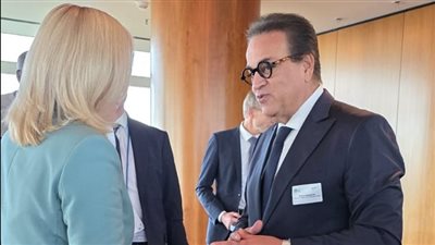 وزير الصحة يبحث مع وزيرة الصحة الألمانية تعزيز التعاون المشترك