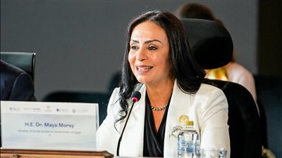 وزيرة التضامن تشارك في المؤتمر السنوي التاسع للبنوك المركزية في منطقة المتوسط 