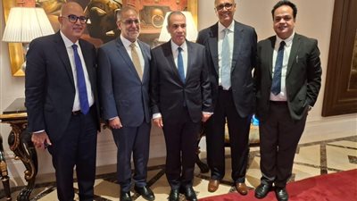وزير الخارجية يلتقي رئيس مجلس إدارة مجموعة شركات TCI Sanmar