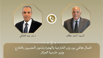 اتصال هاتفي بين وزيري خارجية مصر والجزائر