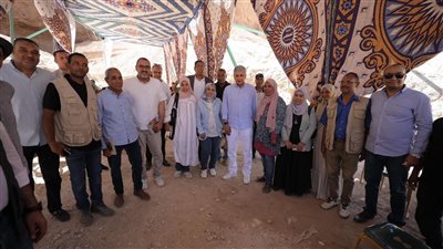 وزير السياحة والآثار يفتتح مقبرة الملك أمنحتب الثالث بمنطقة وادي الملوك بالبر الغربي بالأقصر