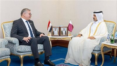  لقاءات لوزير البترول والثروة المعدنية مع كبار المسئولين في قطر