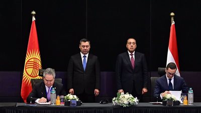 مدبولي ورئيس قيرغيزستان يشهدان توقيع 5 اتفاقيات لتعزيز التعاون بين البلدين