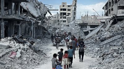 مشاورات مصرية قطرية حول خطة ترامب لقطاع غزة