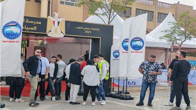 انتخابات مجلس النواب 2025.. لجان الهرم تتزين بالناخبين