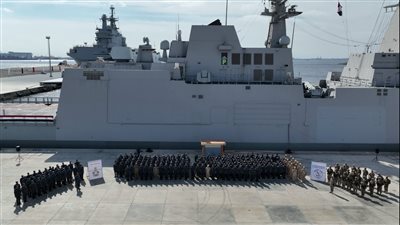 إنطلاق فعاليات التدريب البحرى المشترك المصرى السعودى (الموج الأحمر 8) 