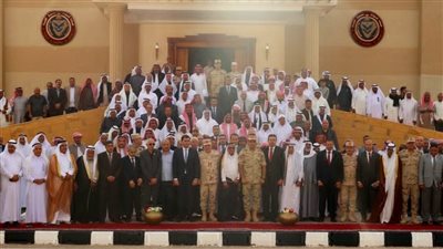 قيادة قوات شرق القناة لمكافحة الإرهاب تستقبل عدداً من شيوخ وعواقل القبائل وممثلى المجتمع المدنى بمحافظتى شمال وجنوب سيناء