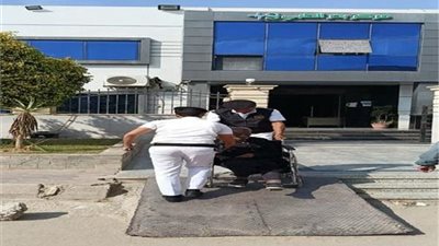 لفتة إنسانية.. الداخلية تخصص مأمورية لنقل مسن من ذوي الاحتياجات للمستشفى