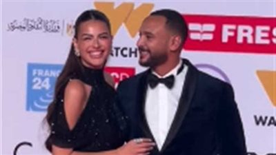 هنادي مهنا وأحمد خالد صالح يؤكدان استمرار علاقتهما في مهرجان القاهرة السينمائي