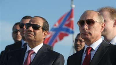 بوتين والسيسي    