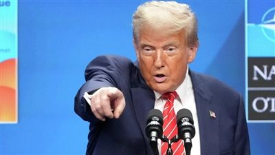  الرئيس الأمريكي دونالد ترامب