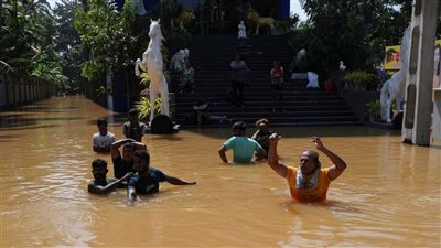 سريلانكا.. مئات القتلى والمفقودين جراء الإعصار 