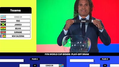 طريق العراق.. نتيجة قرعة الملحق العالمي لتصفيات كأس العالم 2026