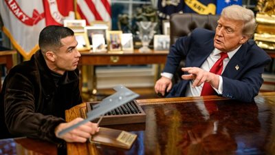 ترامب يكشف مكالمة رونالدو.. كرة القدم تفتح أبواب الدبلوماسية