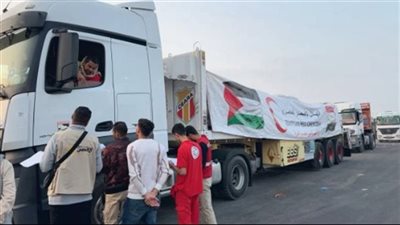 8200 طن مساعدات.. مصر تواصل دعم غزة بإطلاق القافلة رقم 90 من «زاد العزة»