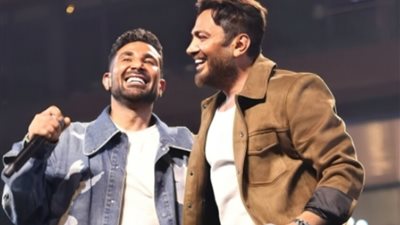 أحمد سعد يكشف آخر تطورات الحالة الصحية لتامر حسني