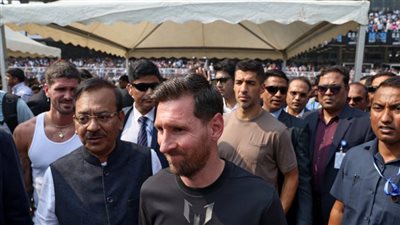 الشرطة تحتجز منظم زيارة ميسي إلى الهند