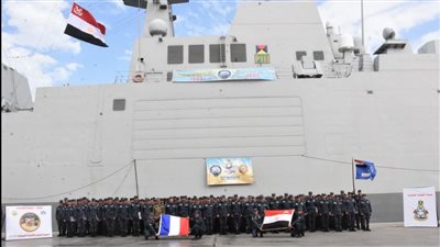 إنطلاق فعاليات التدريب البحرى المشترك المصرى الفرنسى 