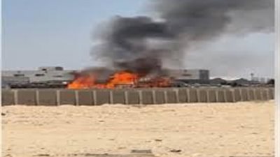 الحماية المدنية تسيطر على حريق ضخم بمصنع منتجات مجففة في 6 أكتوبر.. ولا إصابات