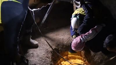 تفاعل على إنقاذ الدفاع المدني السوري طفلة من قاع بئر ومطالب بعلاج هذه الظاهرة 