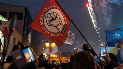 صربيا.. احتجاجات طلابية واسعة بعد حادثة محطة القطار 