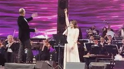 لحظات من حفل ماجدة الرومي في مصر تُثير تفاعلًا واسعاً