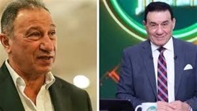 الإعلامي مدحت شلبي ورئيس الأهلي محمود الخطيب