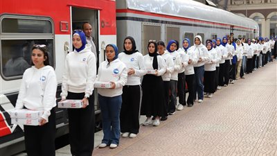 «العمل الجماهيري بمستقبل وطن»» بالإسكندرية يوزع وجبات إفطار على المسافرين بمحطة مصر