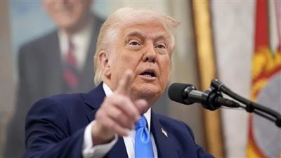  الرئيس الأمريكي دونالد ترامب