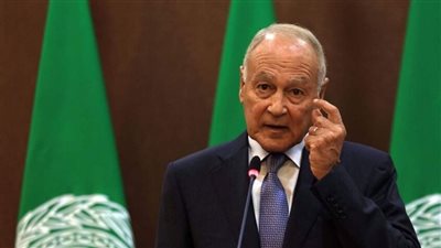 الأمين العام للجامعة العربية أحمد أبو الغيط