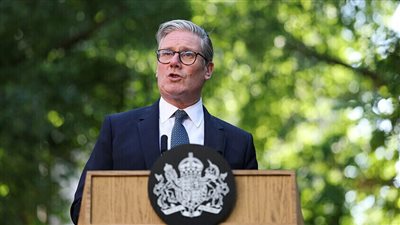 رئيس الوزراء البريطاني كير ستارمر 