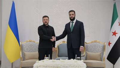 الرئيس السوري يبحث مع زيلينسكي في دمشق تعزيز التعاون وأمن الإمدادات الغذائية