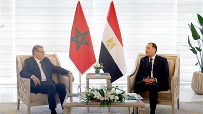 رئيس الوزراء المصري ونظيره المغربي