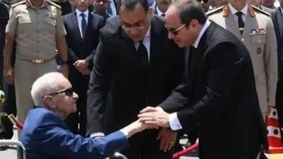 السيسي يعزي رئيس الوزراء في وفاة والده