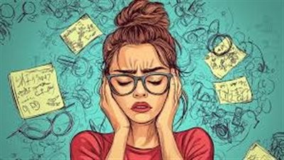 تعبيرية - التفكير المفرط    