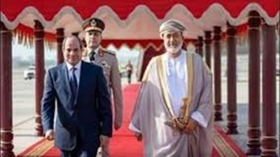 الرئيس السيسى يؤكد دعم مصر وتضامنها الكامل مع سلطنة عُمان الشقيقة