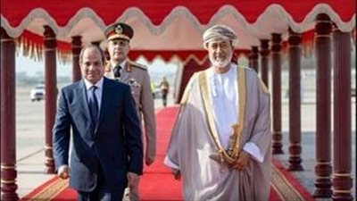 الرئيس السيسى وسلطان عمان يؤكدان ضرورة احتواء التوتر وعدم التصعيد بالمنطقة