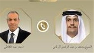 وزير الخارجية يبحث مع نظيره القطري تطورات المفاوضات الأمريكية-الإيرانية