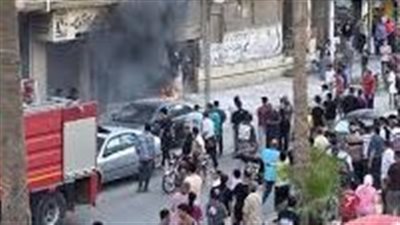 ماس كهربائي يشعل علبة كهرباء في العجمي.. والحماية المدنية بالإسكندرية تسيطر على الحريق دون إصابات