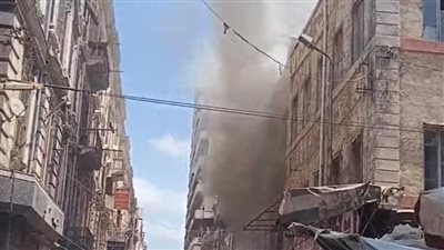 الحماية المدنية بالإسكندرية تسيطر على حريق هائل بغرفة بإدارة غرب التعليمية