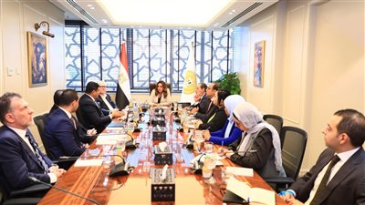 وزيرة التنمية المحلية والبيئة تبحث مع 