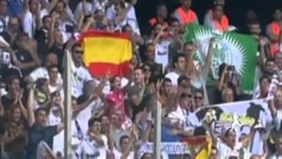 بالفيديو.. رونالدو يسجل هاتريك في رباعية الريال بشباك إسبانيول في الشوط الأول