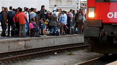 استئناف حركة القطارات بين ألمانيا والنمسا